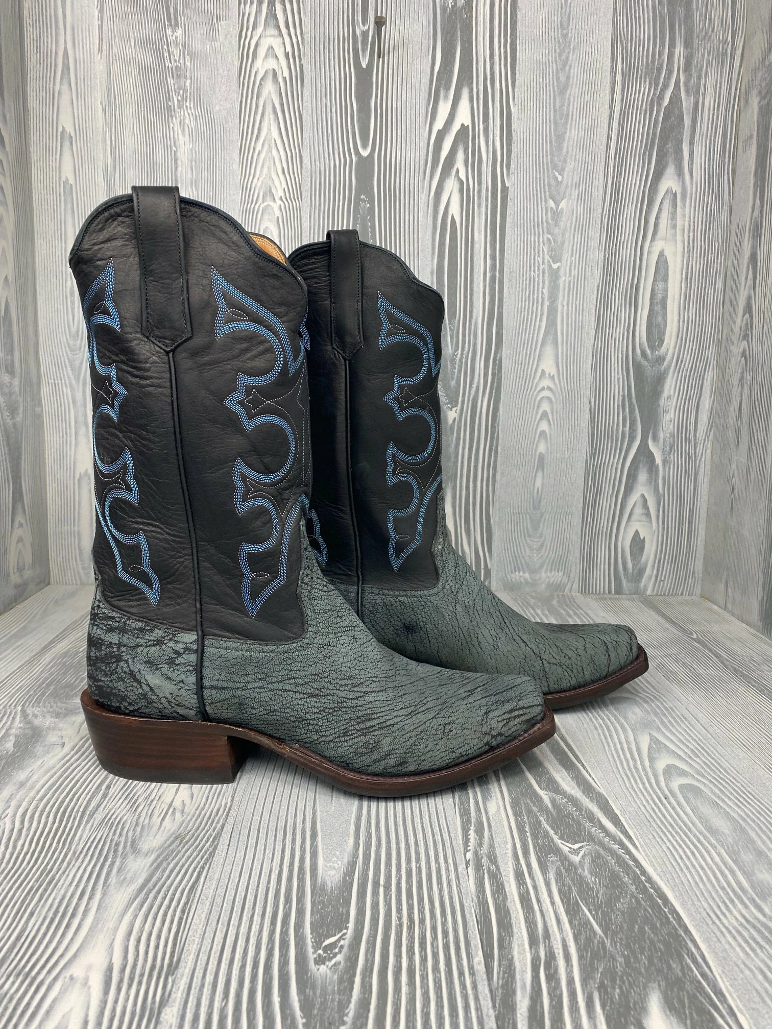 Men's Rios Of Mercedes Black Poseidon With 13" Black Analine Full Tops 2 Men's Rios Of Mercedes Black Poseidon With 13" Black Analine Full Tops - Image 2