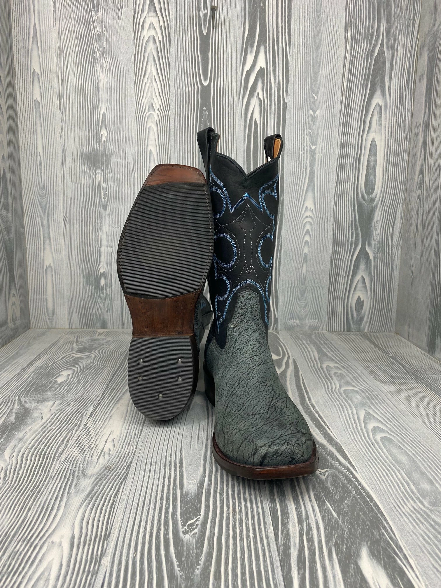 Men's Rios Of Mercedes Black Poseidon With 13" Black Analine Full Tops 3 Men's Rios Of Mercedes Black Poseidon With 13" Black Analine Full Tops - Image 3