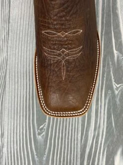 Men's Horse Power Top Hand Brown Shrunken Shoulder With 12" Red Sinsations Tops - HP8056 7 Men's Horse Power Top Hand Brown Shrunken Shoulder With 12" Red Sinsations Tops - HP8056 -cowboy clothing shop IMG 7205