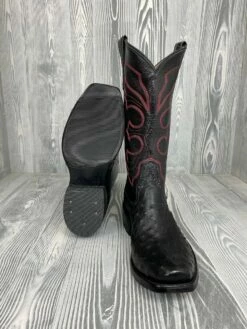 Men's Rios Of Mercedes Black Full Quill Ostrich With 13" Black Absolute Tops 6 Men's Rios Of Mercedes Black Full Quill Ostrich With 13" Black Absolute Tops -cowboy clothing shop IMG 7947