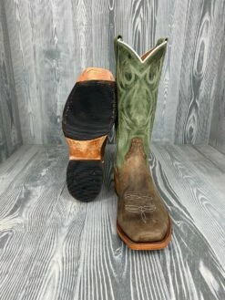 Men's Rios Of Mercedes Sand Angry Elk With 13" Moss Mad Dog Tops -cowboy clothing shop IMG 7991