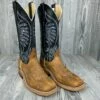 Men's Anderson Bean Natural Brahma Bison With 13" Black Glove Tops