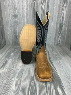 Men's Anderson Bean Natural Brahma Bison With 13" Black Glove Tops -cowboy clothing shop IMG 8093