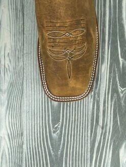 Men's Anderson Bean Natural Brahma Bison With 13" Black Glove Tops -cowboy clothing shop IMG 8094