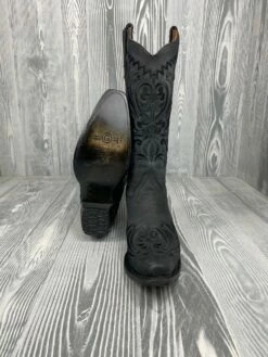 Circle G Women's Black Filigree Western Boots-L5433 -cowboy clothing shop IMG 8233