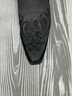 Circle G Women's Black Filigree Western Boots-L5433 -cowboy clothing shop IMG 8234