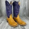 Men's Anderson Bean Rust Crazyhorse With 13" Purple Mad Dog Tops