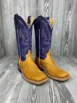 Men's Anderson Bean Rust Crazyhorse With 13" Purple Mad Dog Tops