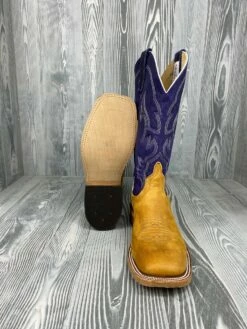 Men's Anderson Bean Rust Crazyhorse With 13" Purple Mad Dog Tops -cowboy clothing shop IMG 8775