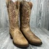 Men's Dan Post Cottonwood Taupe R-Toe 13" Western Boot - DP3387