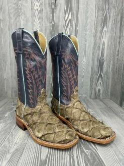 Men's Anderson Bean Mink Big Bass With 13" Slate Blue Calf Tops