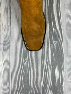 Men's Olathe Waxy Kudu With 15" Deep Red Navajo Bison Tops -cowboy clothing shop Kudu4