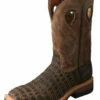 Men's Twisted X Lite Western Work Boots Cayman Print - MLCW023