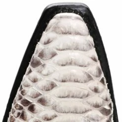 Corral Circle G Womens Natural/Black Python Embroidered Cowboy Boots - L5698 -cowboy clothing shop circle g womens python cowboy boots l5698 2