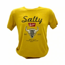 Salty Rodeo Yellow Saguaro Tee