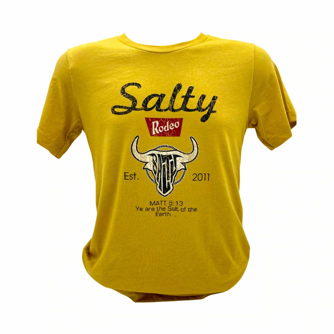 Salty Rodeo Yellow Saguaro Tee 1 Salty Rodeo Yellow Saguaro Tee