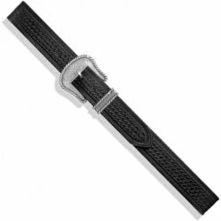 Justin Black Bronco Belt - C12263 -cowboy clothing shop qic12263 03