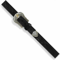 Tony Lama Black Westerly Ride Belt -cowboy clothing shop qic41513 03