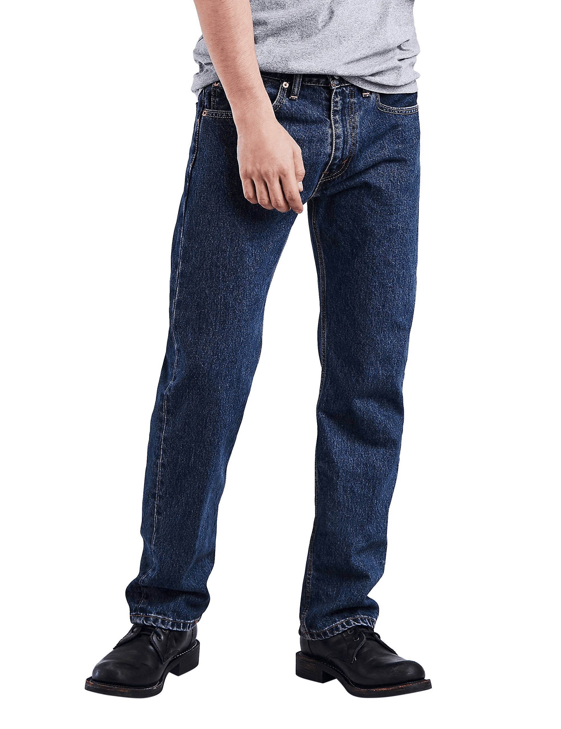 Men's 505 Regular Fit Jean-Zipper Fly- Dark Stone Wash - 00505-0216 1 Men's 505 Regular Fit Jean-Zipper Fly- Dark Stone Wash - 00505-0216