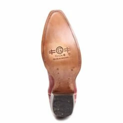 Circle G Womens Red Snip Toe Cowgirl Boots L5760 -cowboy clothing shop sole