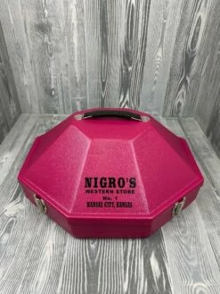 Hammer Plastic Hat Carrier - ONLY COLOR AVAILABLE IS BLACK -cowboy clothing shop thumbnail c